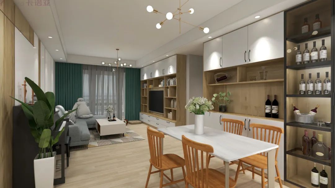 客廳做書柜、臥室設(shè)閱讀角