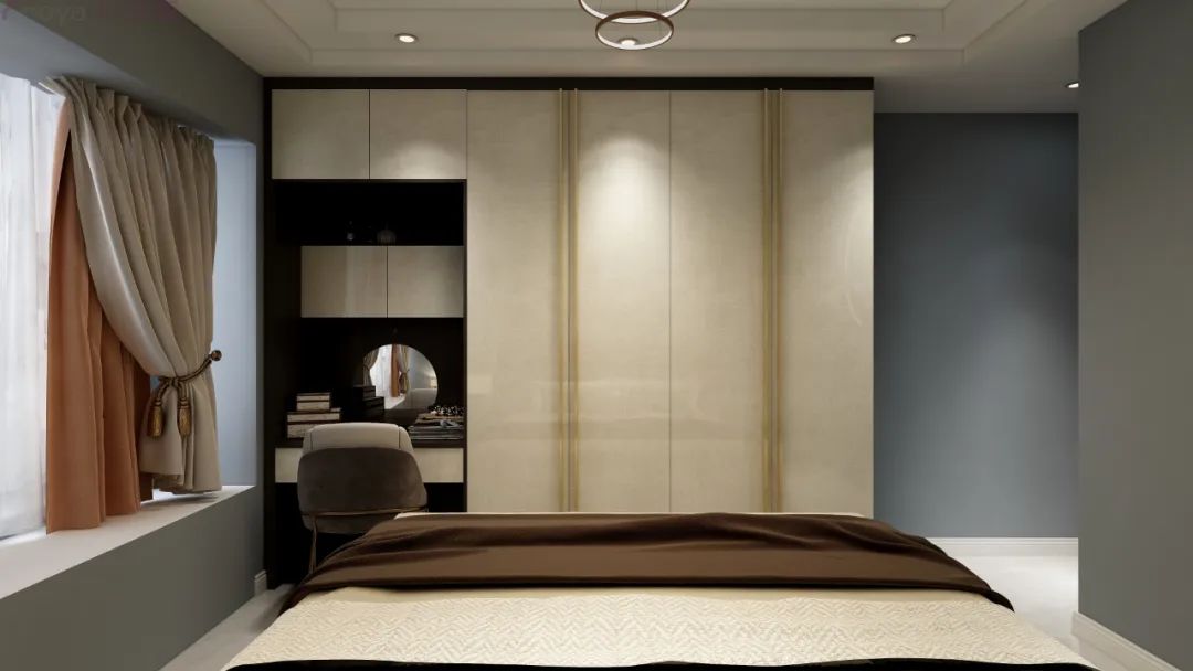 臥室設(shè)計(jì)案例分享，這樣設(shè)計(jì)，全家老小都睡得香