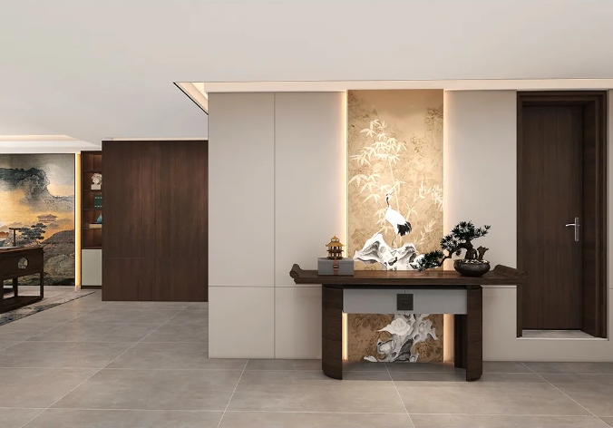 宋風雅韻丨193㎡宋式美學雅居，新中式風格的天花板